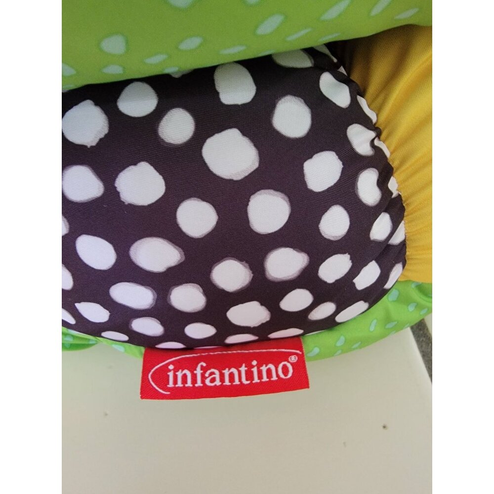 Infantino Multicolor Caterpillar Baby Support Seat For Sitting Soft Plush Fabric - Picture 2 of 7